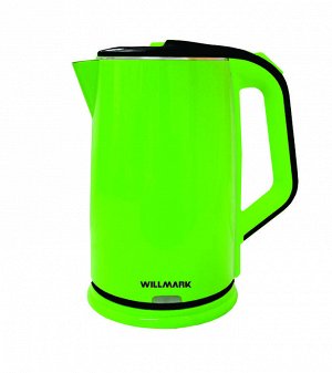 Чайник эл. WILLMARK WEK-2012PS (2.0л, двойные стенки, эффект термоса, пов. на 360 град., 2000Вт)