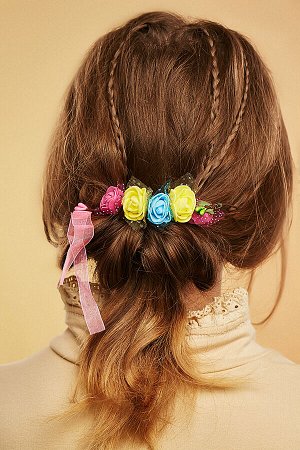 Веночек для волос с розами "Летний флирт" #196465