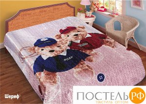 Покрывало "Marianna"  иск. шелк детское 160x220 Шериф, шт