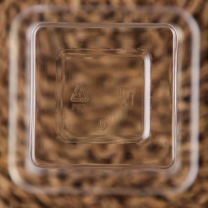 Стакан-креманка под запайку «Фреш», 8x8x7,5 см, 270 мл, цвет прозрачный