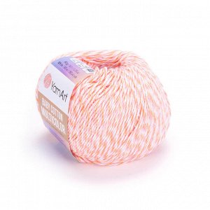 Пряжа YarnArt Baby Cotton Multicolor цвет №5205 Коралловый меланж