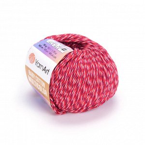 Пряжа YarnArt Baby Cotton Multicolor цвет №5209 Ягодный