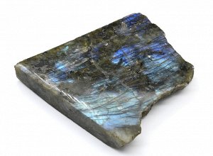 Камень лабрадор 122*24*102мм, 494г (L)