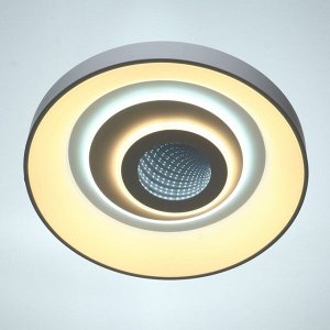 BayerLux Люстра с ПДУ 1905/1 LED 92Вт диммер белый 47х47х10 см