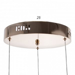Светильник BayerLux 1794/3 LED 72Вт 3000К золото 43х43х23-123см