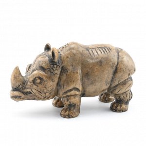 Скульптура из кальцита "Носорог" 170*67*95мм