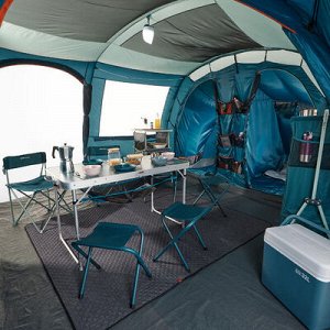 Палатка дуговая для кемпинга 8-местная -4-комнатная
