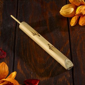 СИМА-ЛЕНД Музыкальный инструмент Свисток из бамбука 17х1,5х1,5 см
