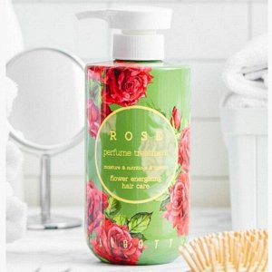 Jigott Парфюмированный шампунь для волос с экстрактом розы / Rose Perfume Shampoo, 500 мл