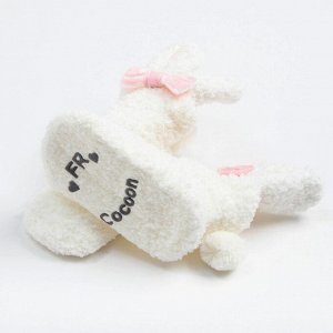 Носки детские махровые MINAKU, цвет белый, размер 11 см