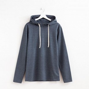 Худи мужское MINAKU: Casual collection MAN цвет графит меланж