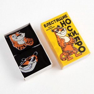 Носки мужские «Носки, бро», набор 2 пары, размер 41-44 (27-29 см)