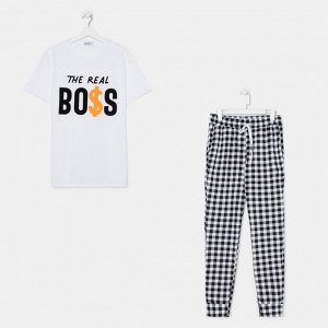 Пижама мужская (футболка и брюки) KAFTAN "Boss"