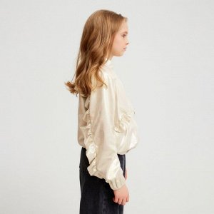 Жакет (бомбер) детский MINAKU: Casual Collection KIDS, бежевый.