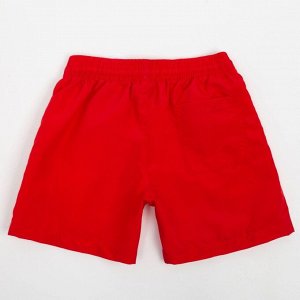 Плавки купальные детские MINAKU, цвет красный, рост 110-116 см