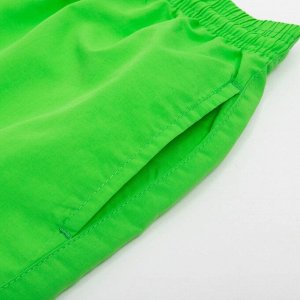 Плавки купальные детские MINAKU, зелёный, рост 134-140