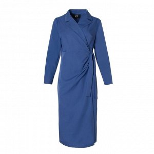 Платье женское с поясом MIST plus-size, синий