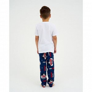 Пижама детская (футболка, брюки) KAFTAN "Super" р.30 (98-104)
