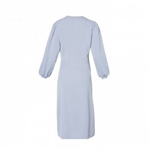 Платье женское MIST, plus-size, серо-голубой