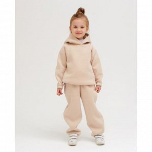 Брюки детские MINAKU: Basic Line KIDS, цвет бежевый.