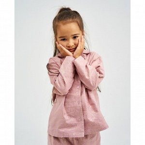 Пижама детская (рубашка, брюки) KAFTAN "Котики", розовый