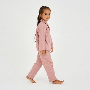 Пижама детская (рубашка, брюки) KAFTAN "Котики", розовый