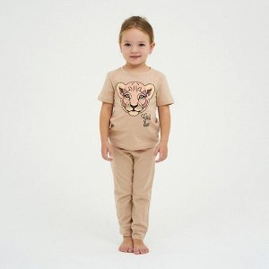 Пижама (футболка, брюки) KAFTAN "Lion" рост 98-104 (30)