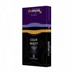 ПРЕЗЕРВАТИВЫ DOMINO CLASSIC COLOUR BEAUTY 6 штук