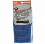 &quot;Chou Hard Towel&quot; Мочалка для тела для мужчин удлиненная жесткая, размер 28*120см