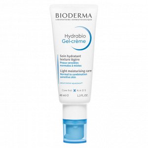 Bioderma Hydrabio Гель крем увлажняющий для лица и шеи с легкой текстурой Биодерма Гидрабио 40 мл