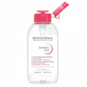 Биодерма Мицеллярная вода для чувствительной кожи с помпой, 500 мл (Bioderma, Sensibio)