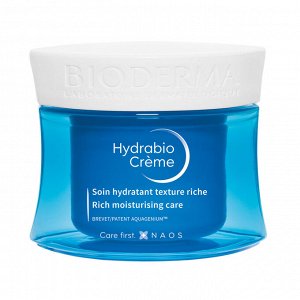 Bioderma Hydrabio Крем увлажняющий с насыщенной текстурой для обезвоженной и очень сухой кожи Биодерма Гидрабио 50 мл