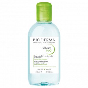 Биодерма Себиум H2O Очищающая мицеллярная вода, 250 мл (Bioderma, Sebium)