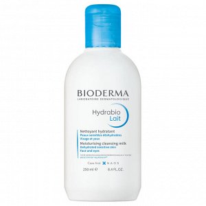 Биодерма Увлажняющее молочко для очищения сухой и обезвоженной кожи, 250 мл (Bioderma, Hydrabio)