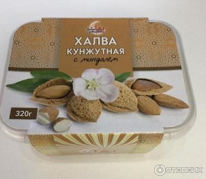 Халва кунжутная с миндалем 320 гр