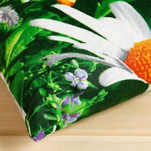 Подушка из стружки можжевельника, 34x23см