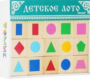 Лото "Геометрические фигуры " 48 шт.