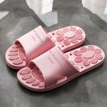 Женские массажные тапочки, цвет розовый