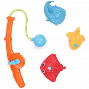 Набор игрушек для ванной FISHMAN (orange, 32004)