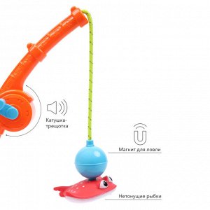 Набор игрушек для ванной FISHMAN (orange, 32004)