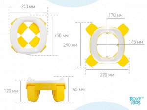 Дорожный горшок HandyPotty в фирменной сумке. Цвет желтый.