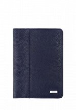 Обложка паспорт PAGE INDIGO кожа флотер синий