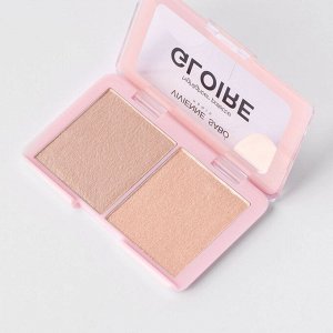 VS Палетка хайлайтеров мини "Gloire d'amour" 02, нежный персик *  NEW