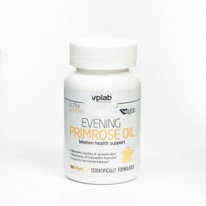 Жирные кислоты VPLab, Ultra Womens Evening Primrose oil, спортивное питание, 60 капсул