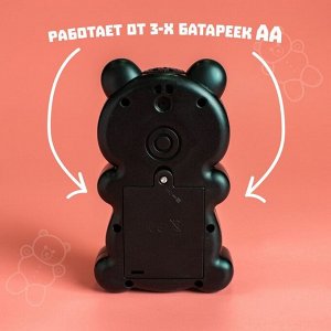 Игрушка музыкальная обучающая «Панда», с проектором, работает от батареек