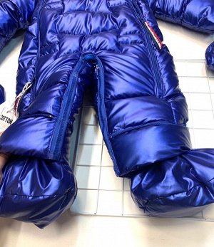 Детская Одежда 25002 "Комбинезон - Трансформер №7" Синяя