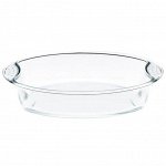 Форма стеклянная овальная 30x21x6см/2,0л с руч ТМ Appetite