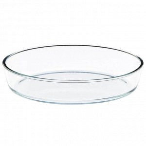 Форма стеклянная овальная 35x24x6см/3,2л