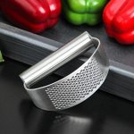 Пресс для чеснока Доляна Steel, 10?5 см, нержавеющая сталь