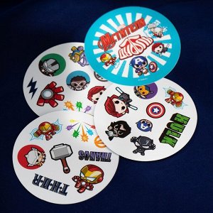 Настольная карточная игра на скорость и реакцию «Дуббль», 55 карт, 5+, Мстители